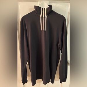 ADIDAS Y-3 YOHJI YAMAMOTO Unisex Long Sleeve Black High Neck T-shirt, NWT